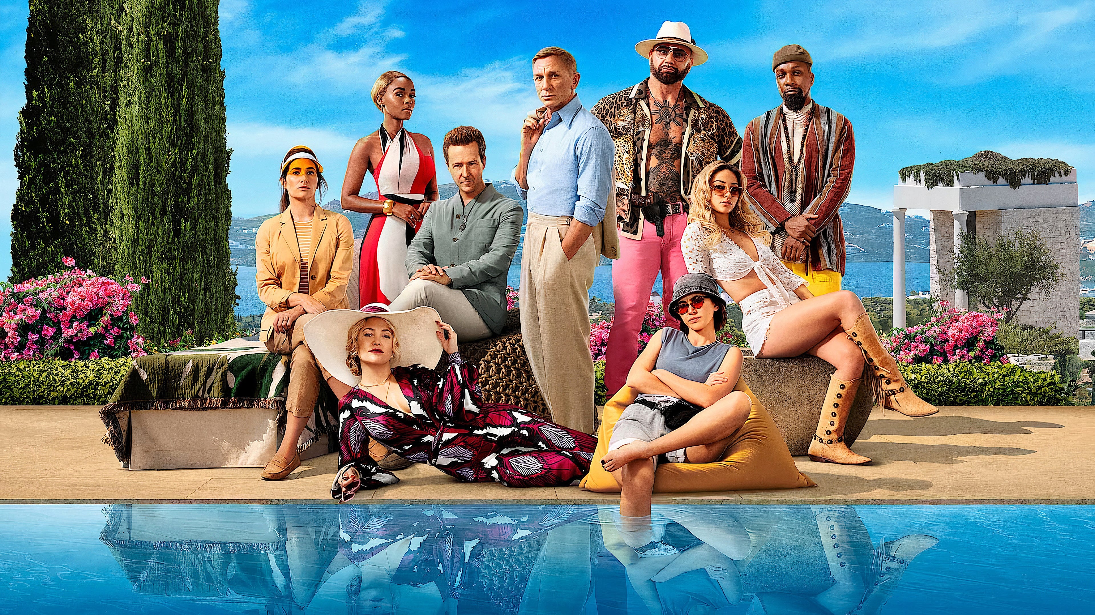 Glass Onion: A Knives Out Mystery Background