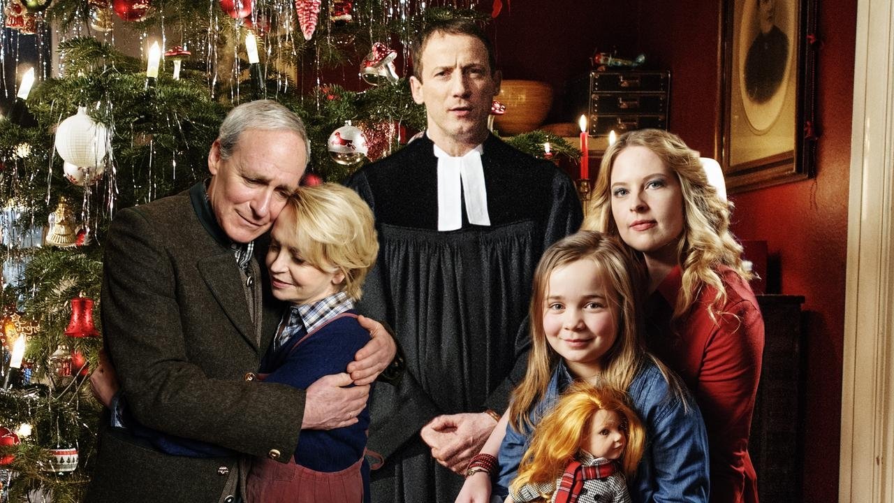 Obendrüber, da schneit es Background