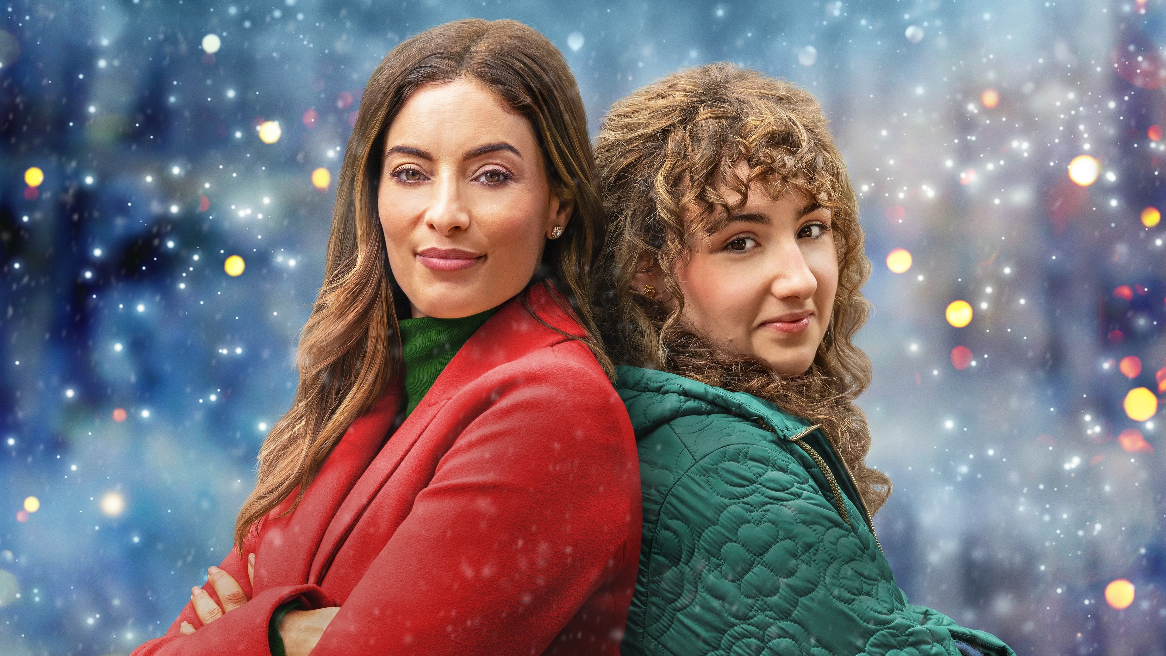 A Dance in the Snow Background