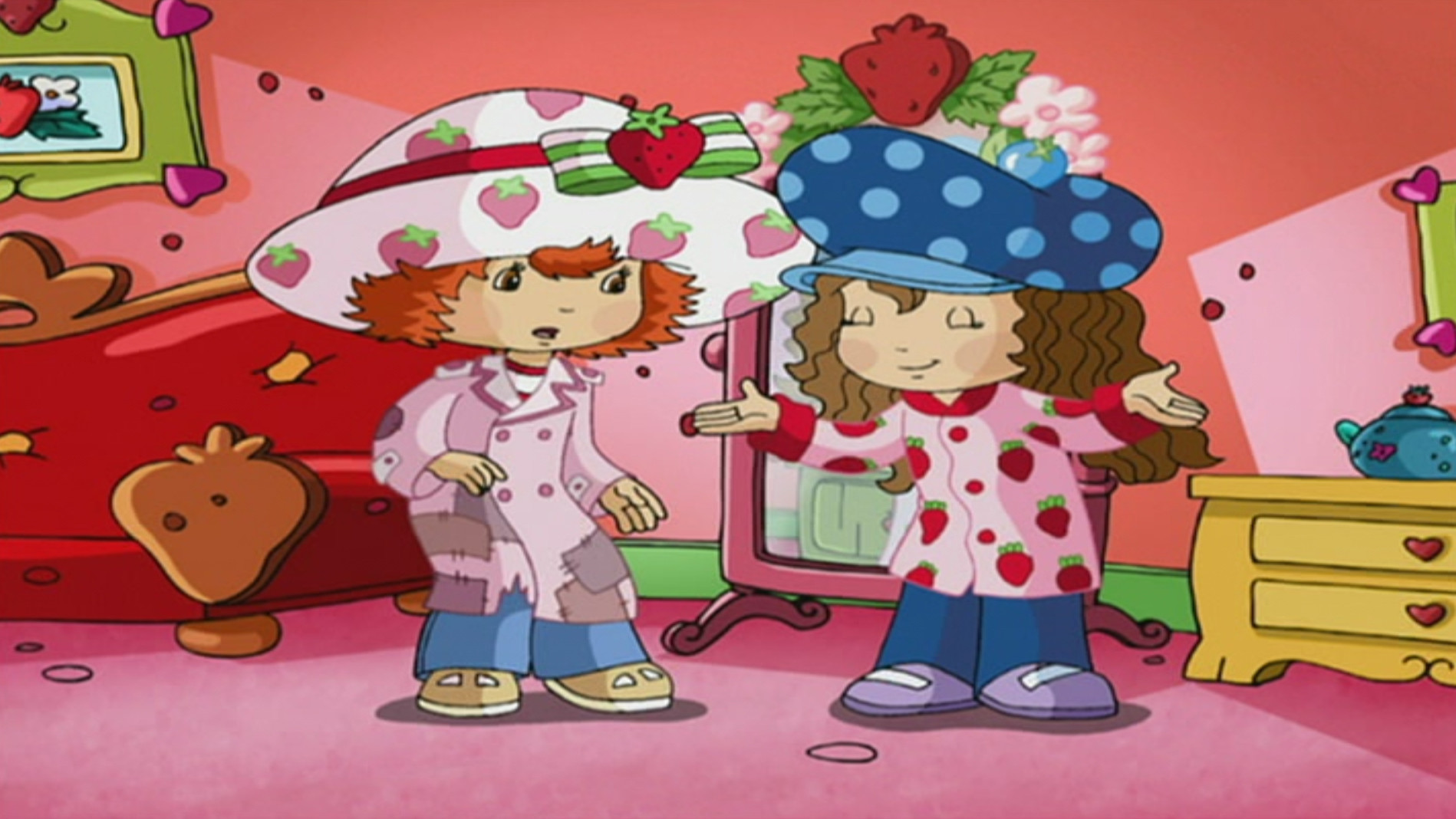 Strawberry Shortcake: Dress Up Days Background