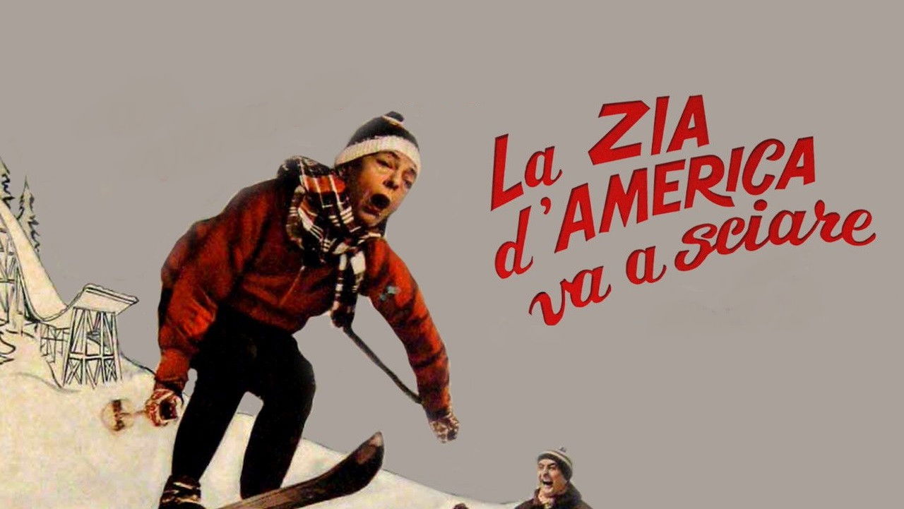 La zia d'America va a sciare Background