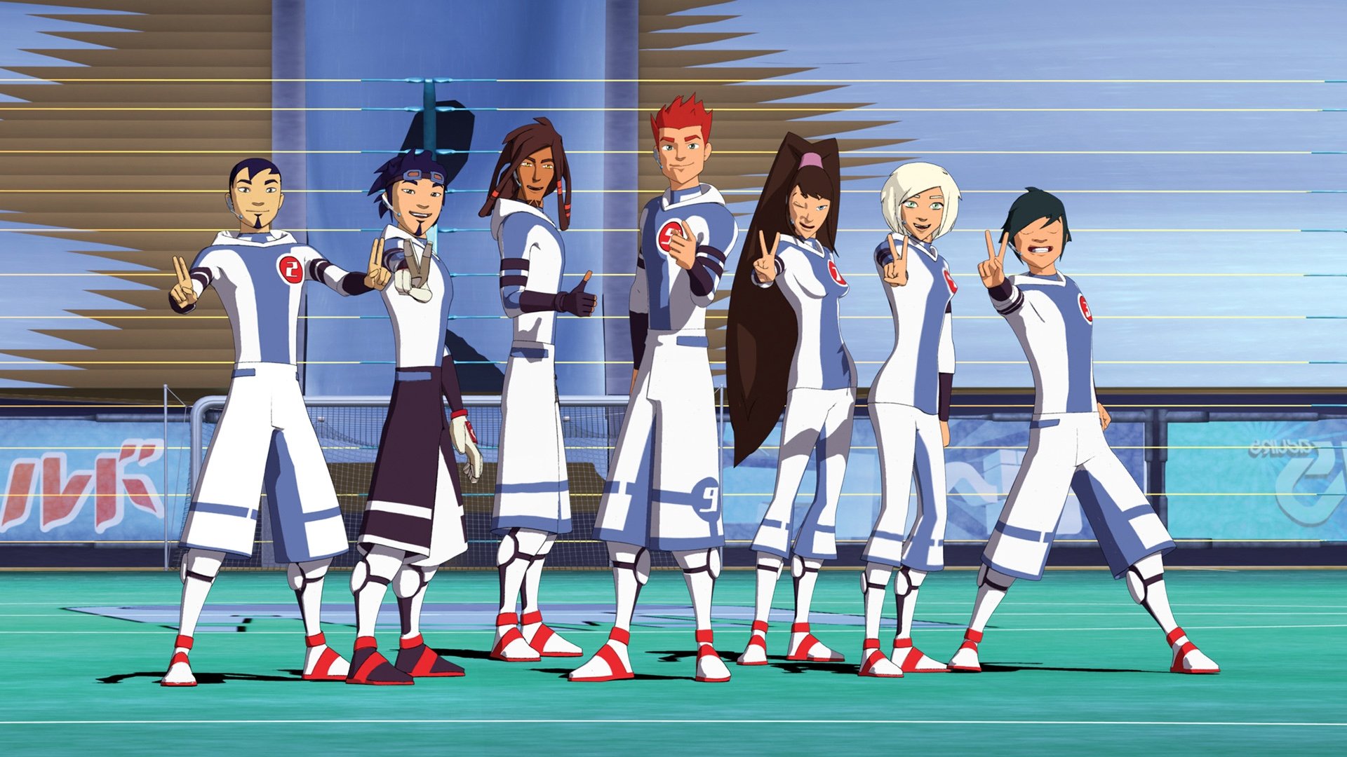 Galactik Football Background
