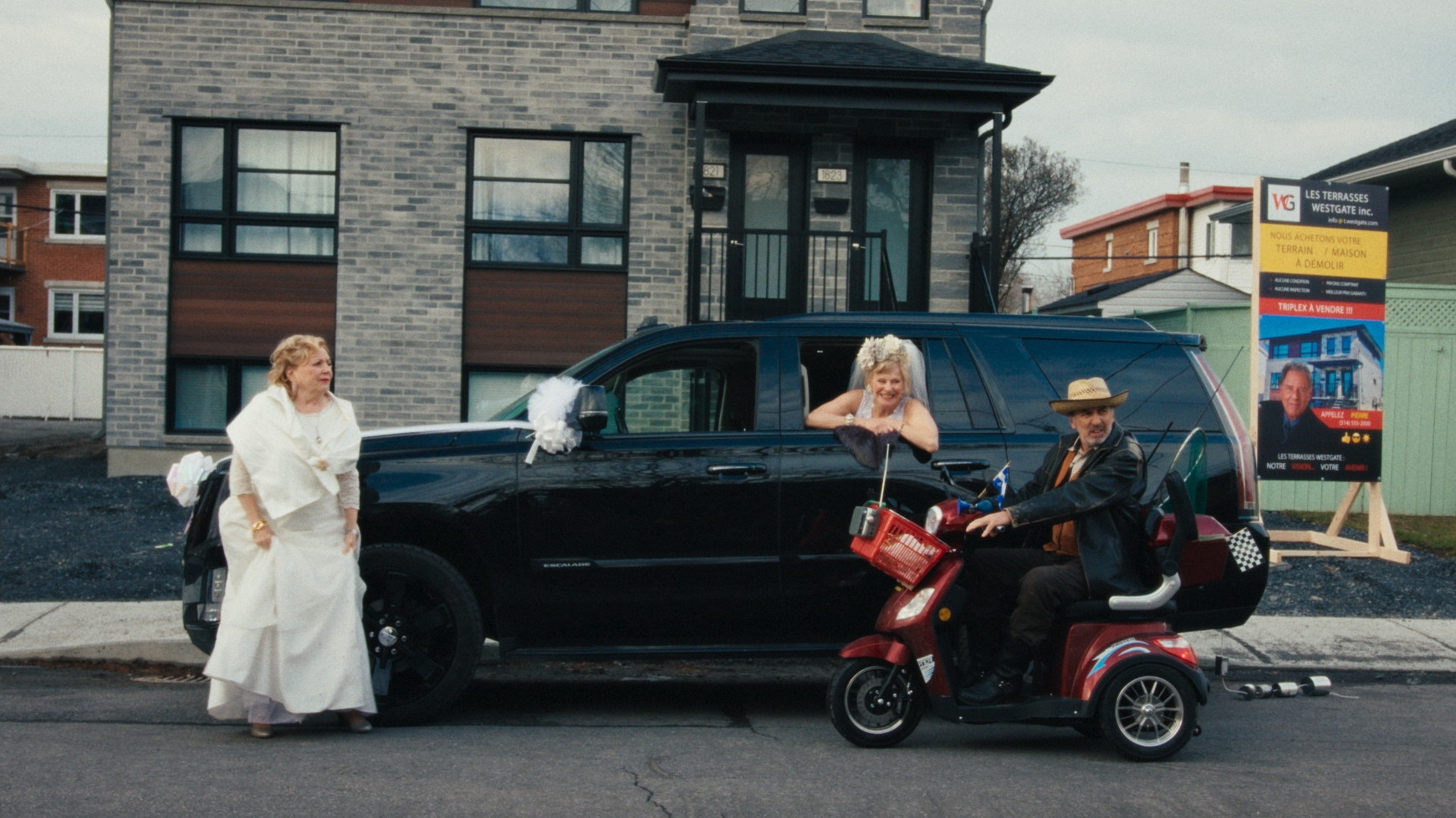 Cardboard City Background