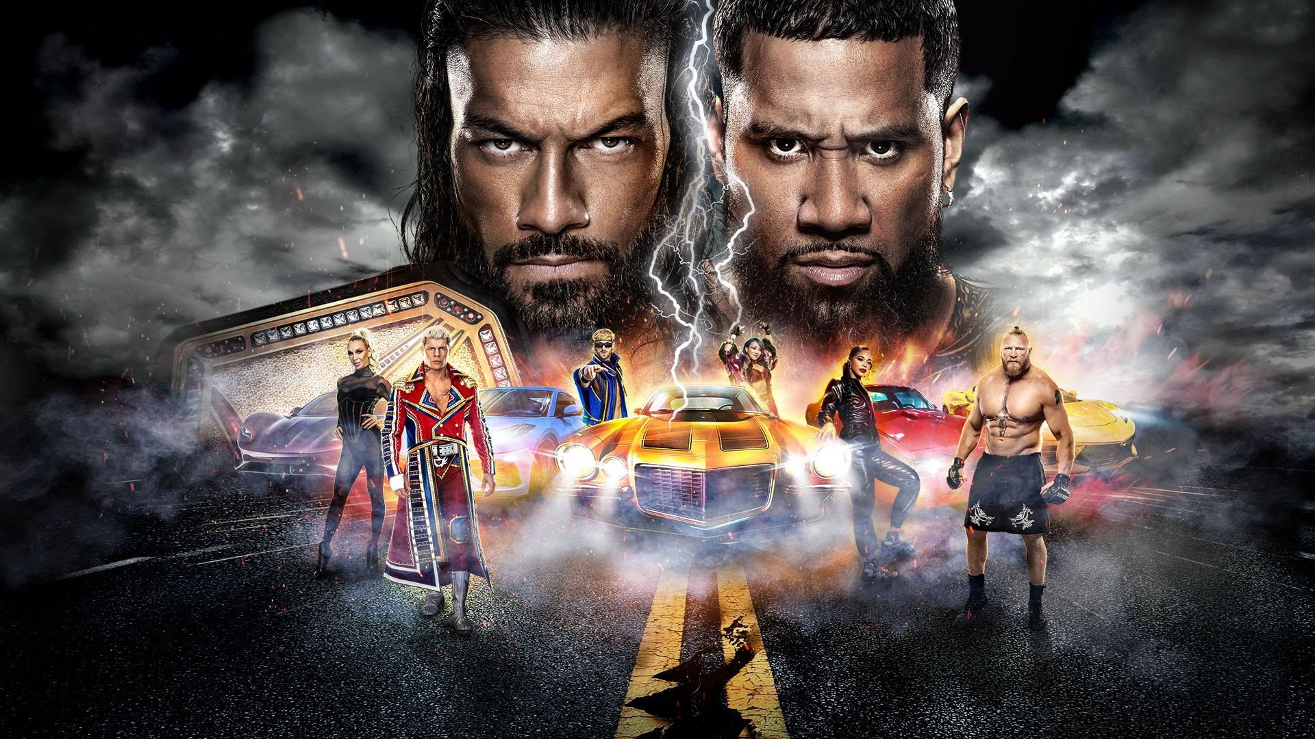WWE SummerSlam 2023 Background