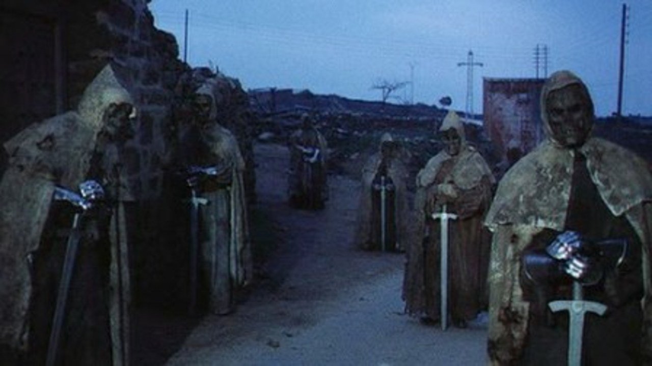 El ataque de los muertos sin ojos Background