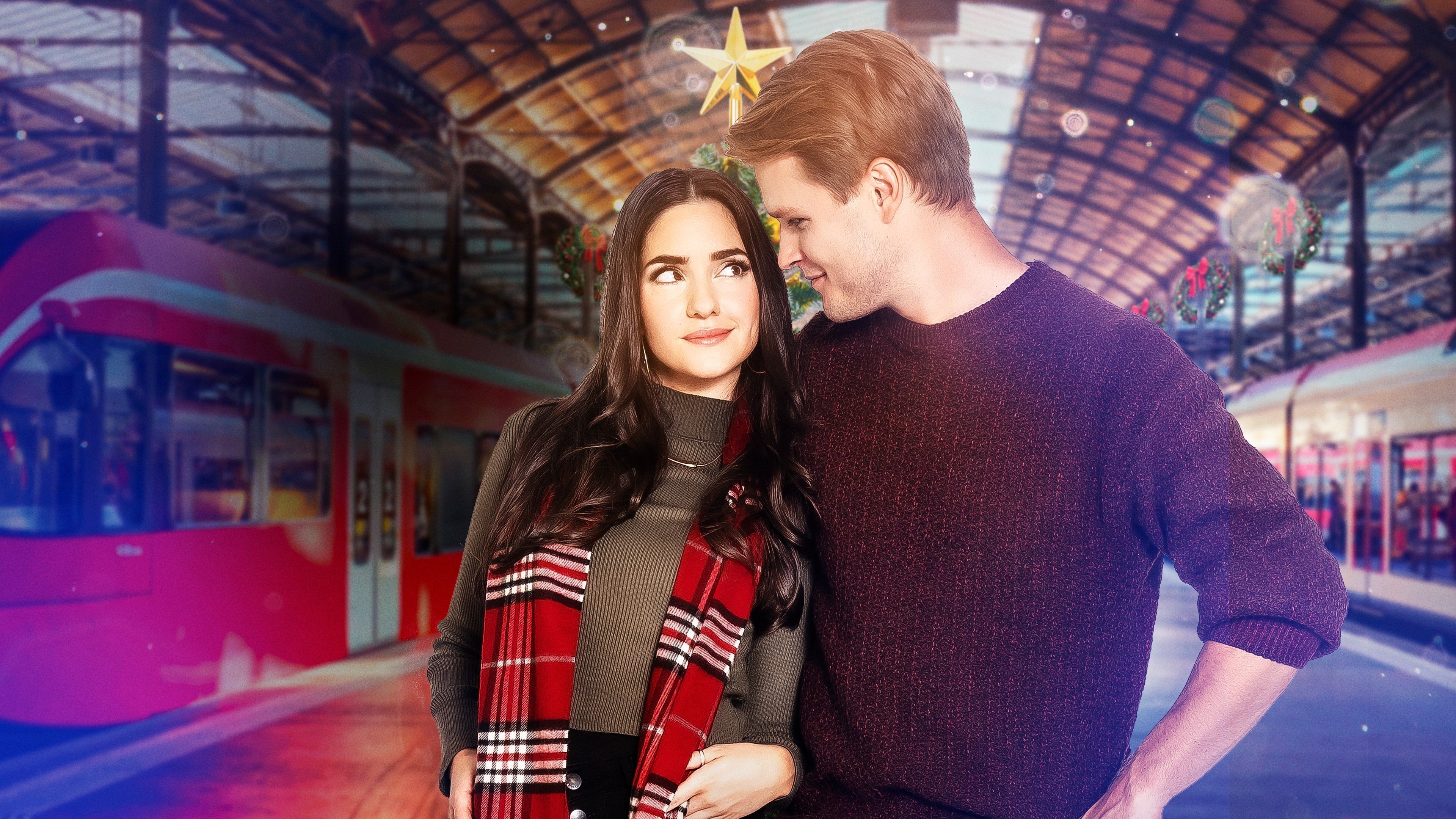 Dashing Home for Christmas Background