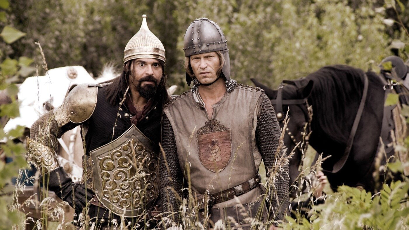 1½ Ritter - Auf der Suche nach der hinreißenden Herzelinde Background