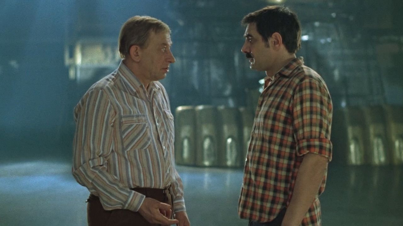 Winter Evening in Gagry Background