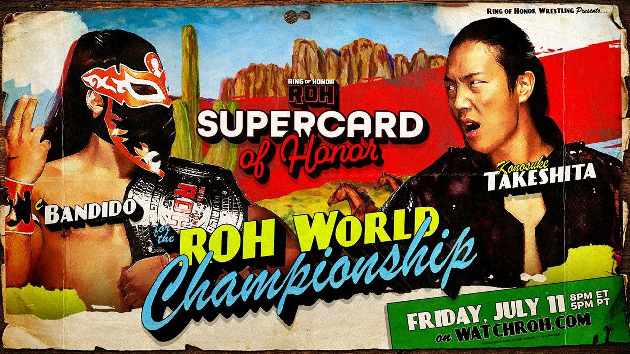 ROH Supercard of Honor 2025 Background