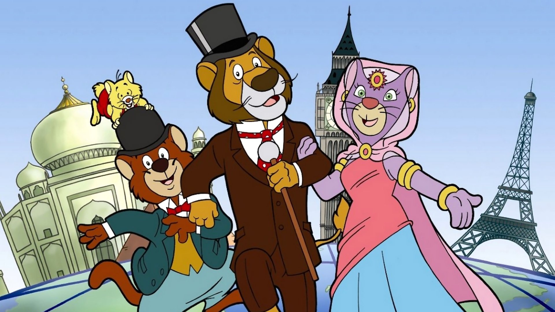 La vuelta al mundo de Willy Fog Background