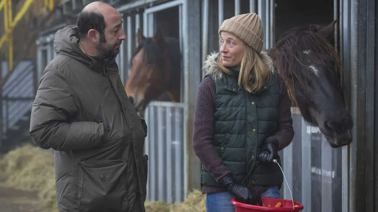 Disappeared in Winter Background