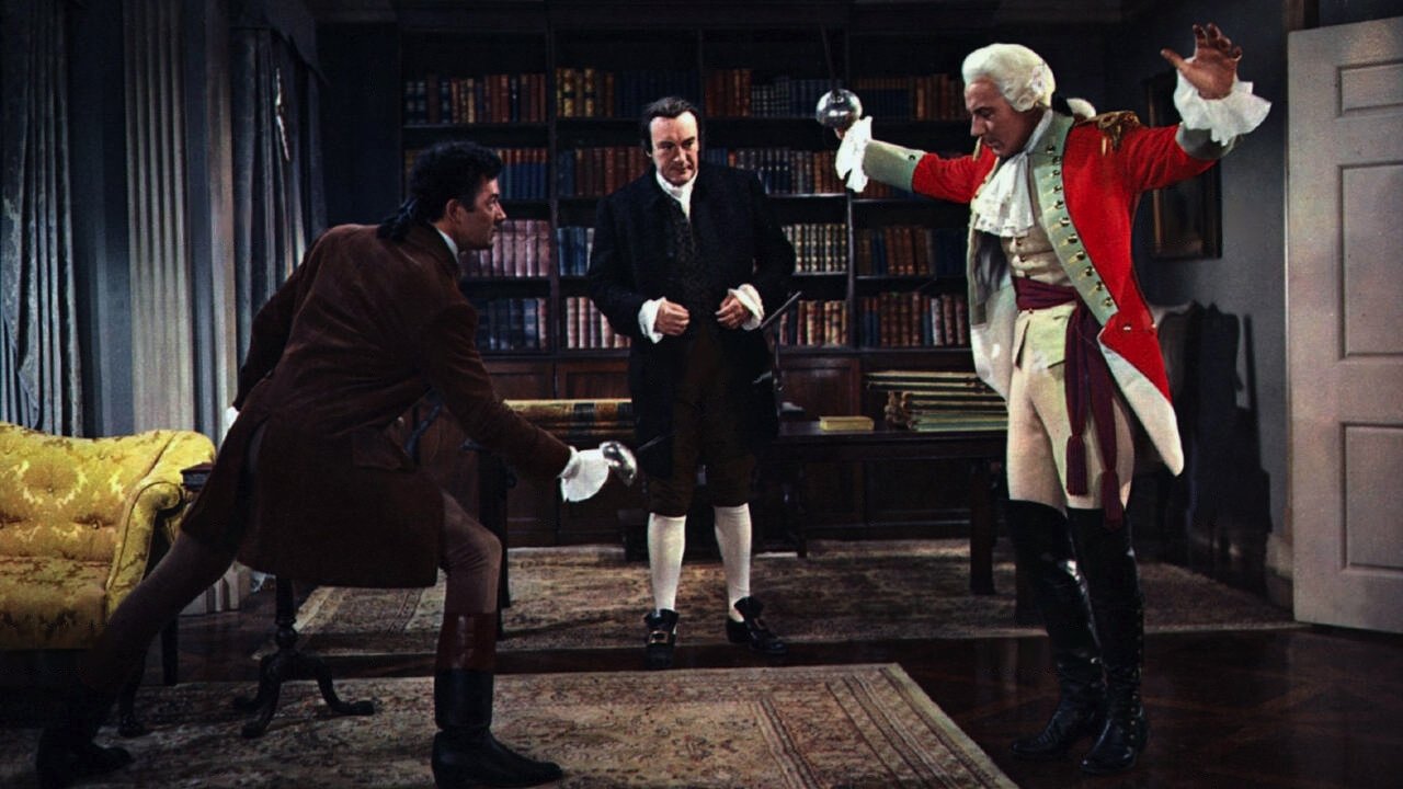 The Scarlet Coat Background