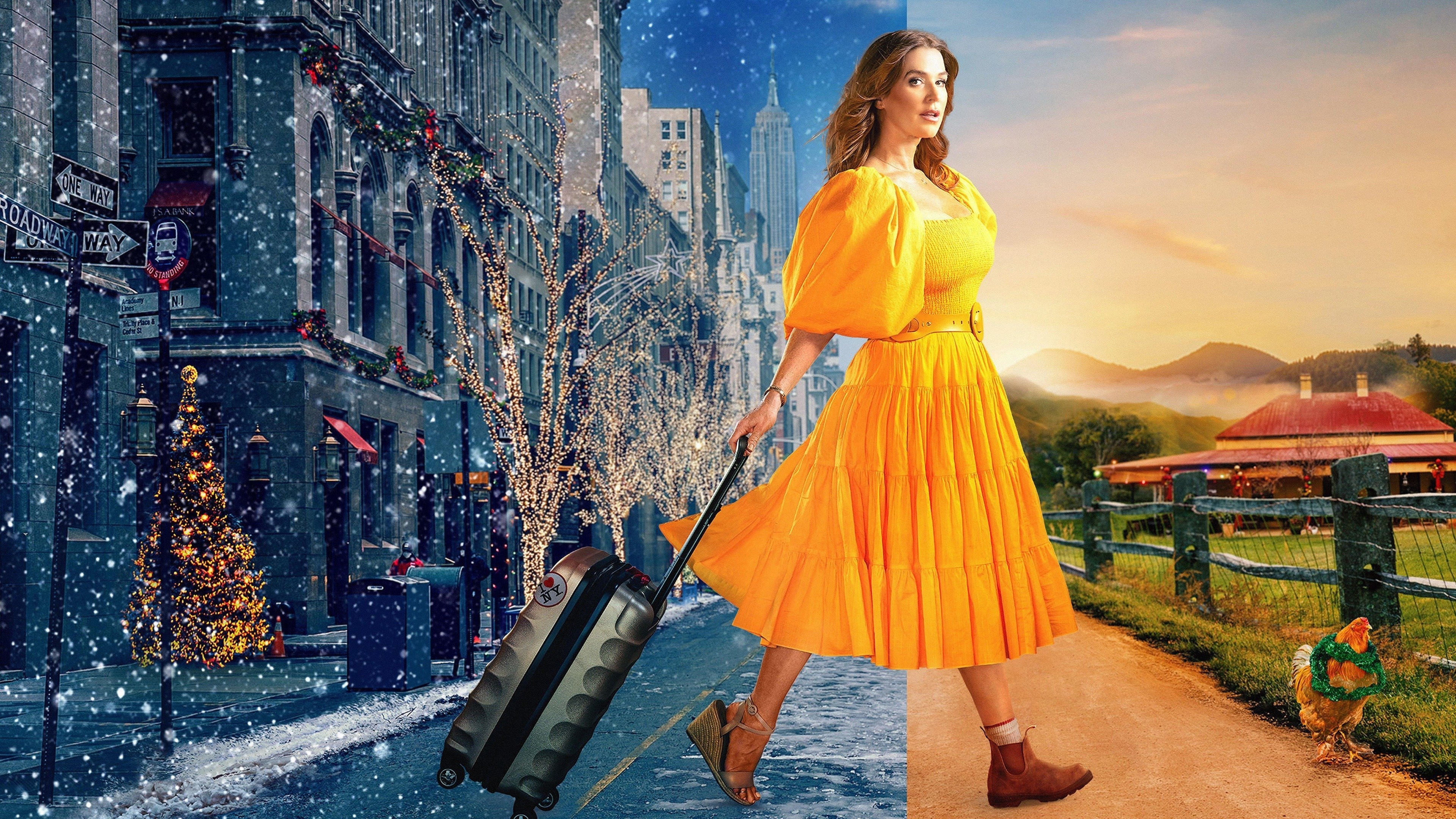 Christmas on the Farm Background