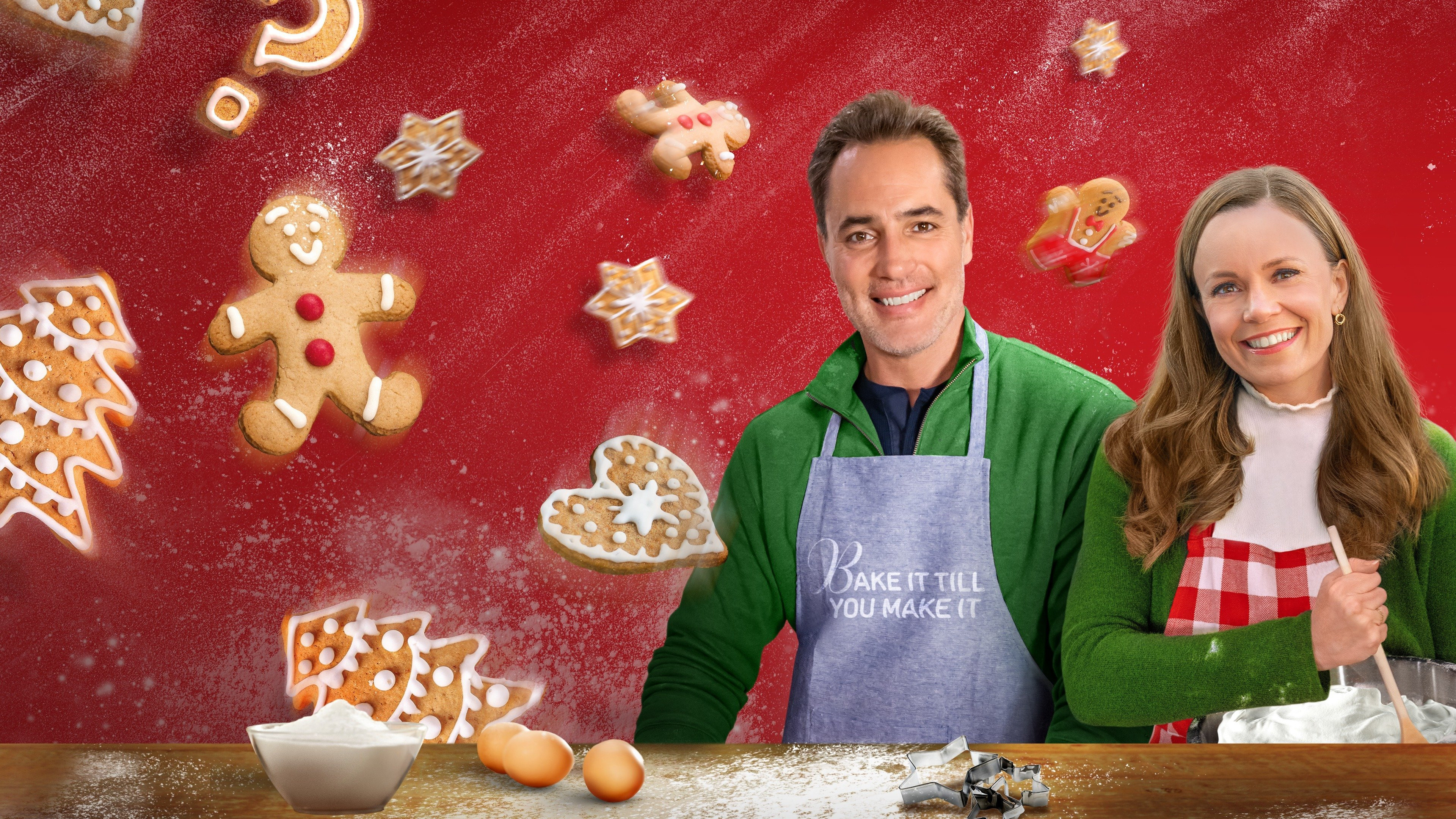 A Christmas Cookie Catastrophe Background