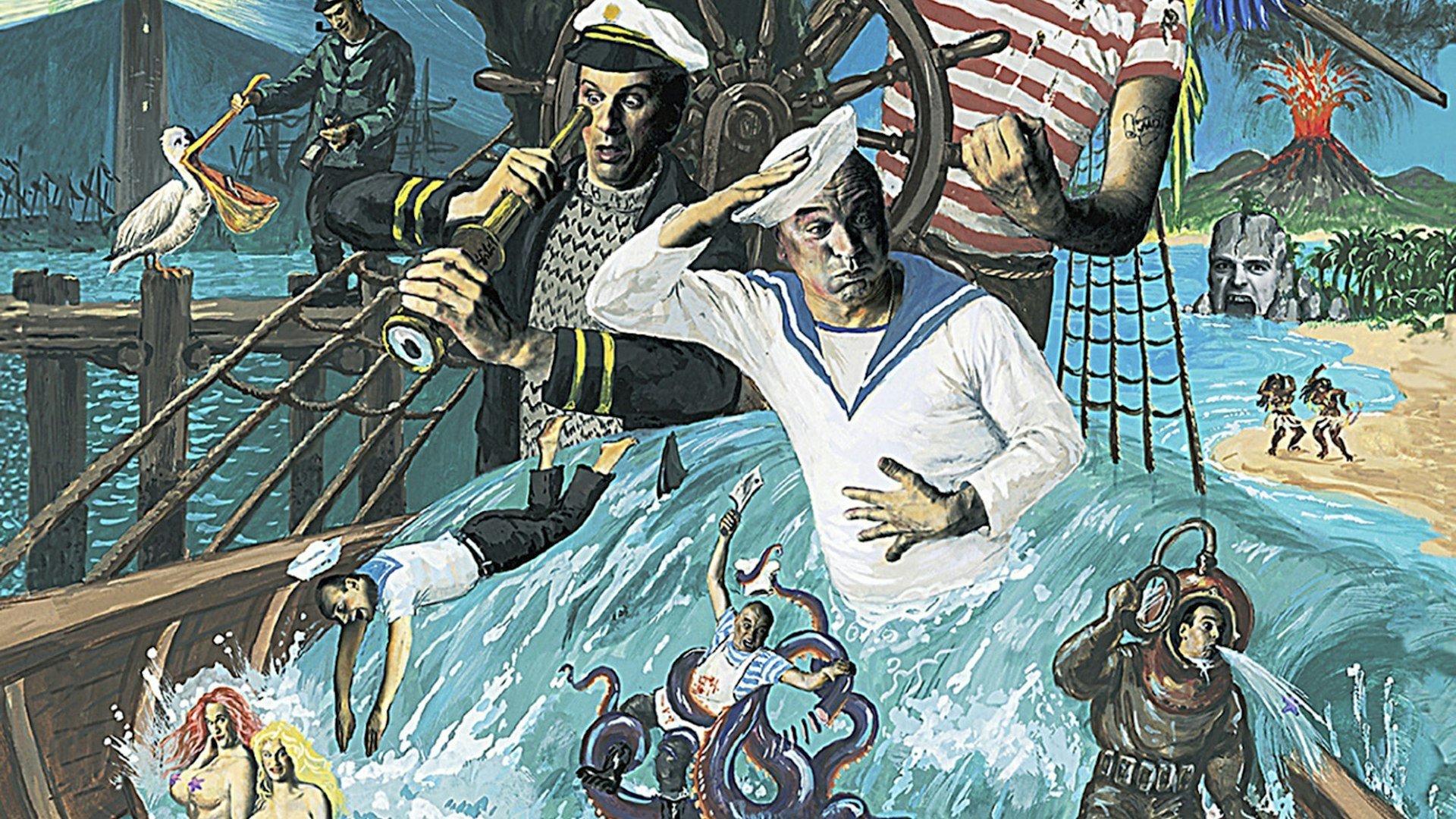 Ørkenens sønner: En storm i et glas vand Background