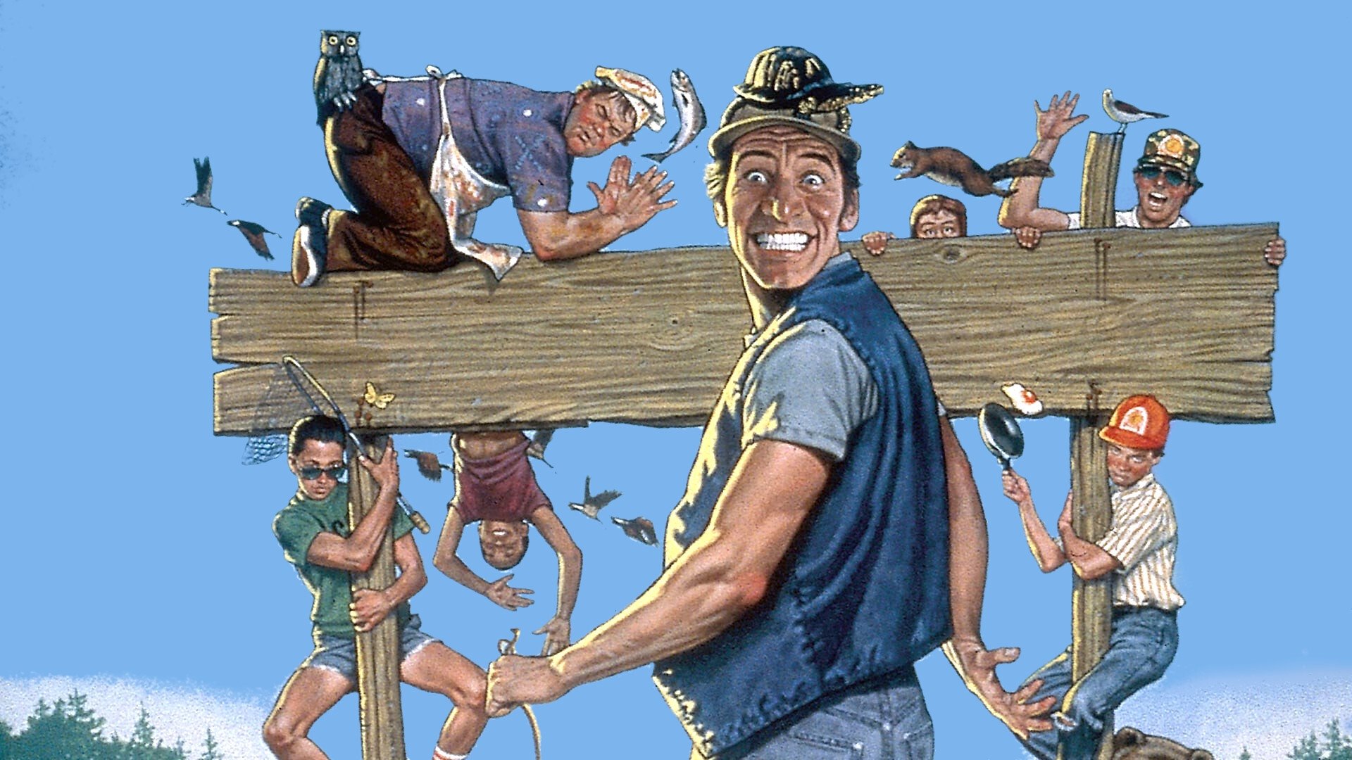 Ernest Goes to Camp Background