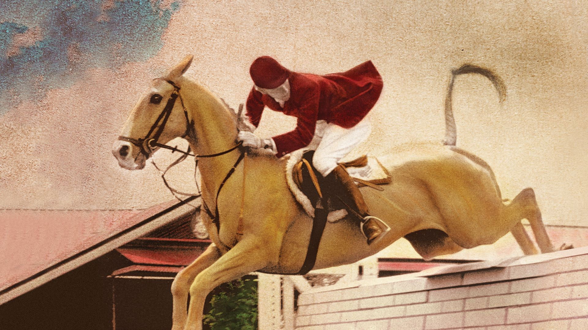 The Horse with the Flying Tail Background