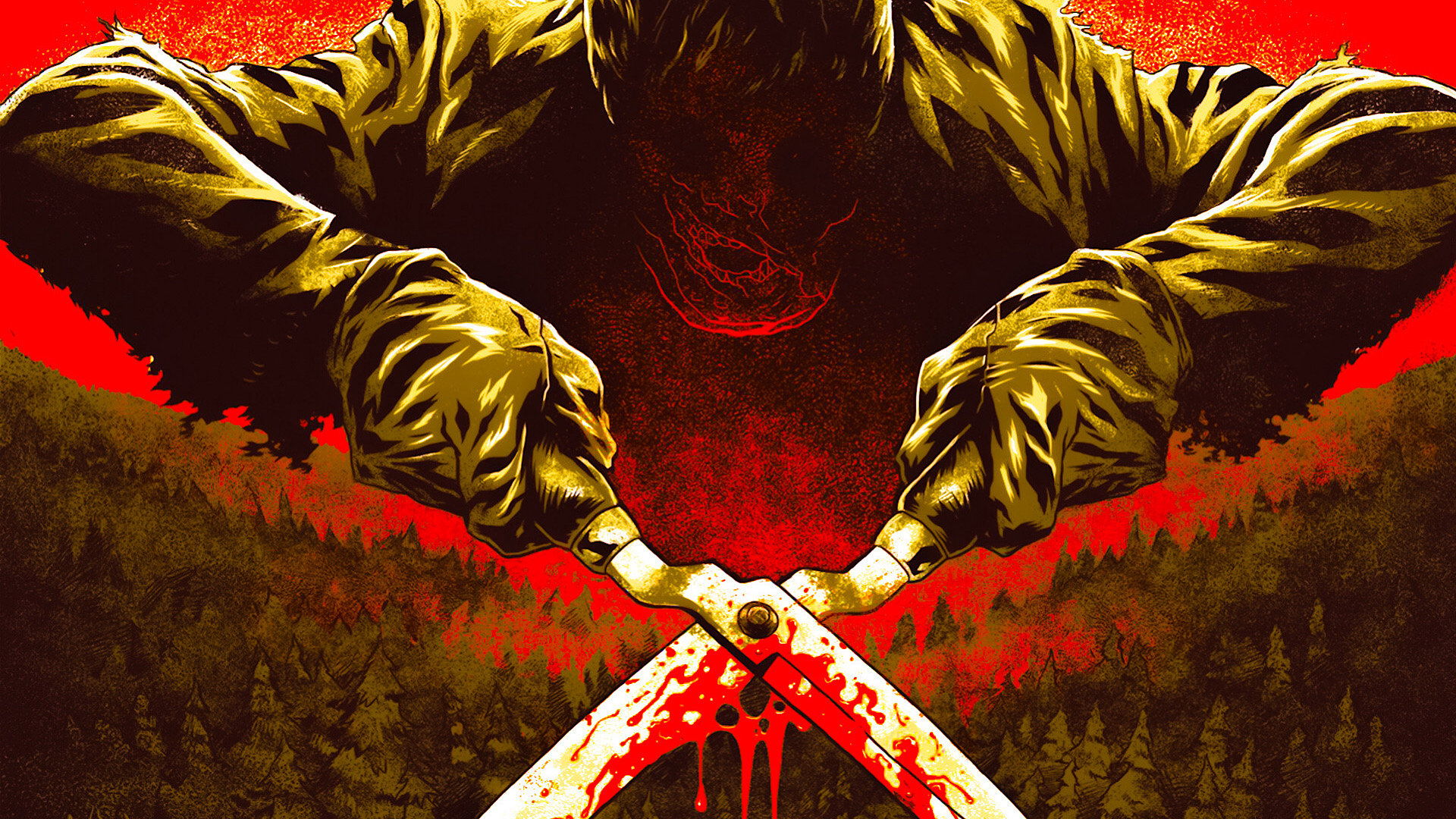 The Burning Background