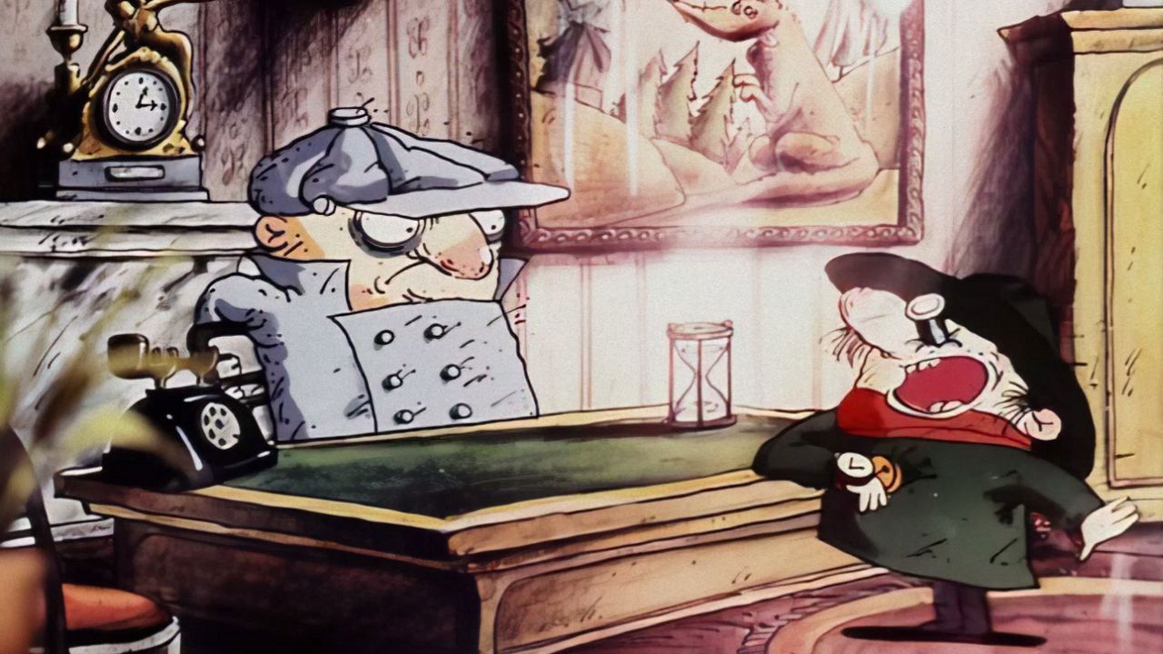 Investigation Held by Kolobki Background