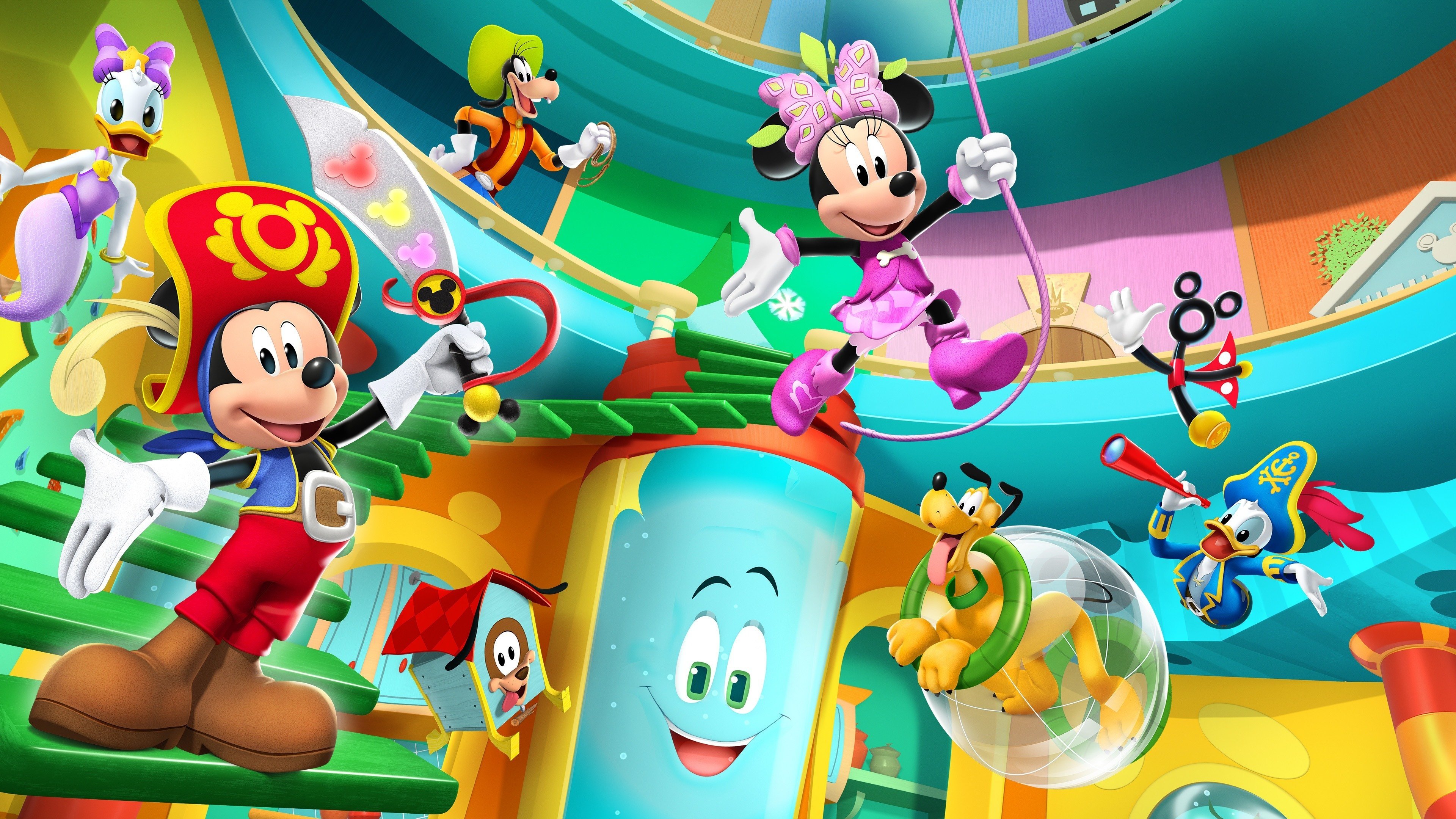 Mickey Mouse Funhouse Background