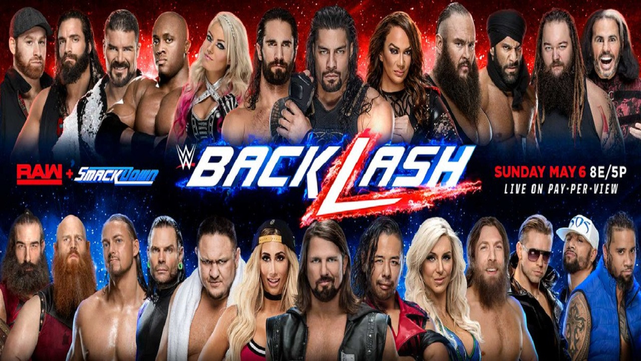 WWE Backlash 2018 Background