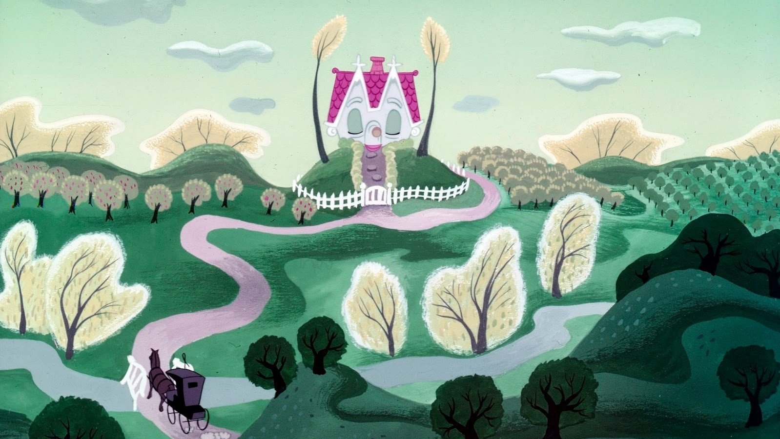 The Little House Background