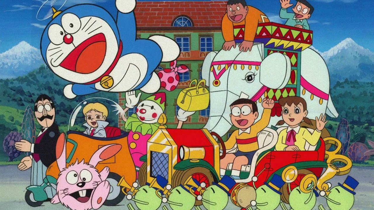 Doraemon: Nobita and the Tin Labyrinth Background