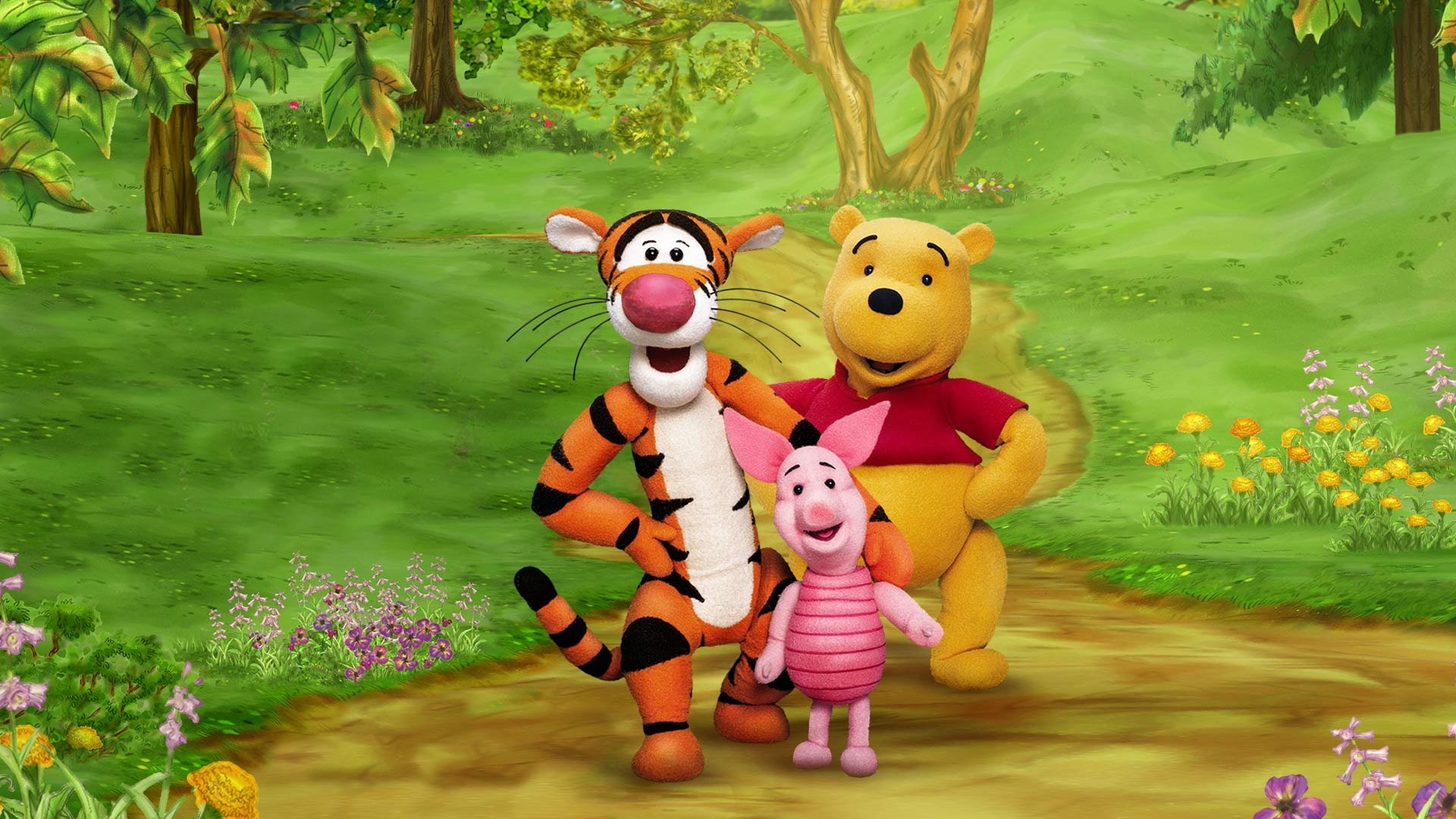 The Book of Pooh: Stories from the Heart Background