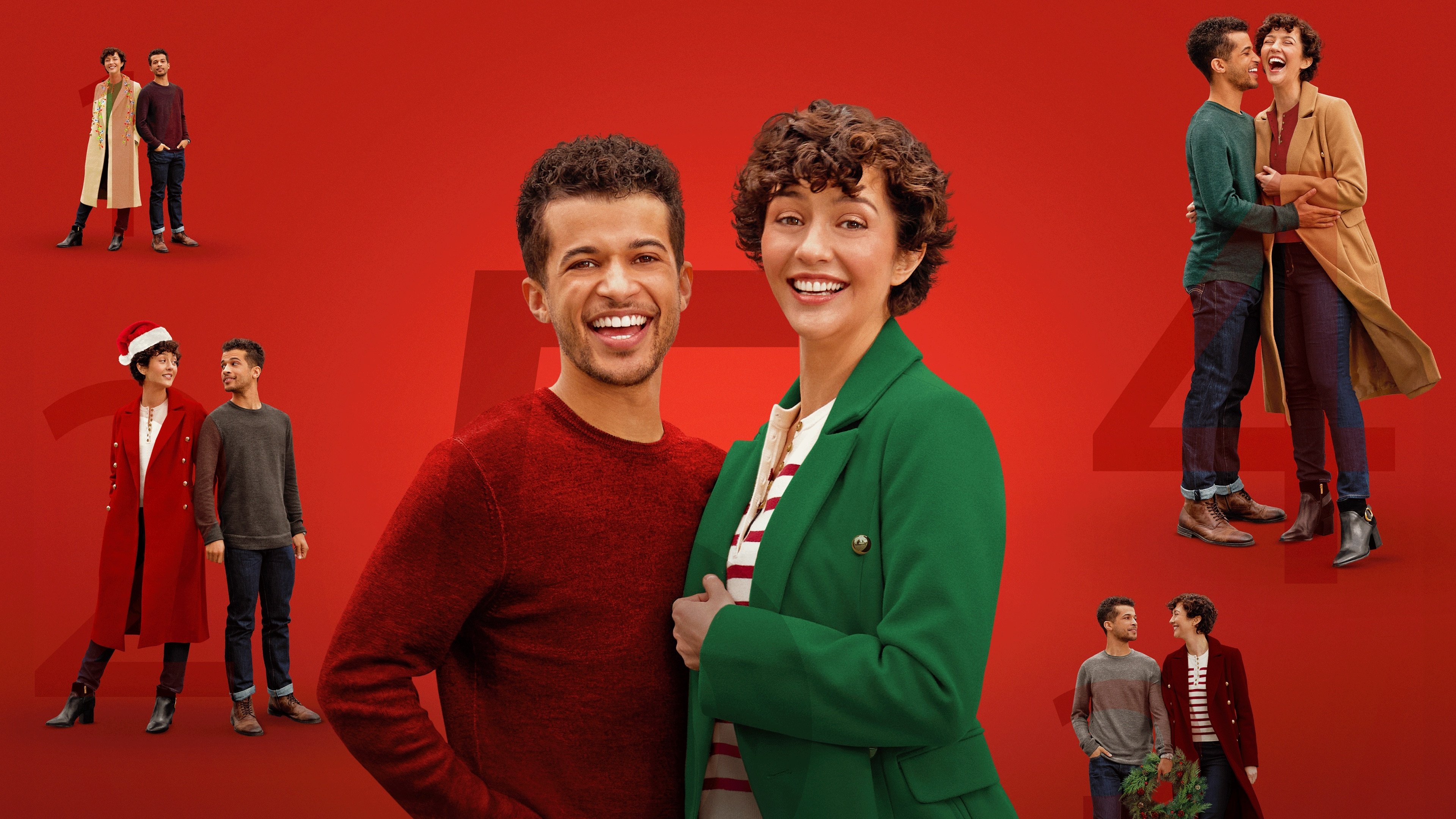 The 5-Year Christmas Party Background