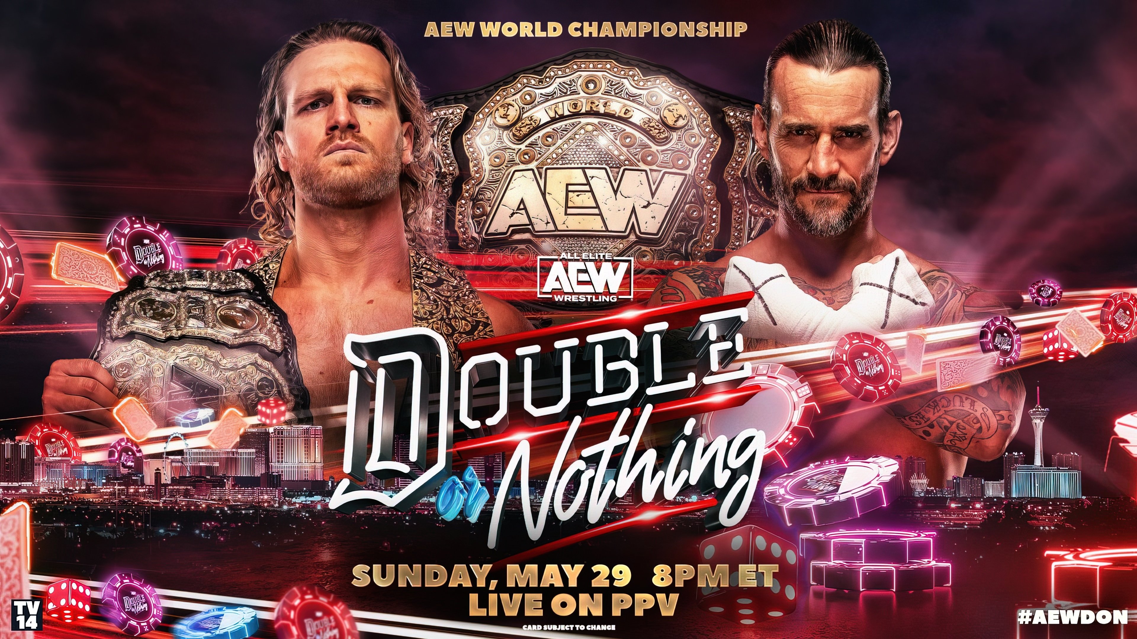 AEW Double or Nothing 2022 Background