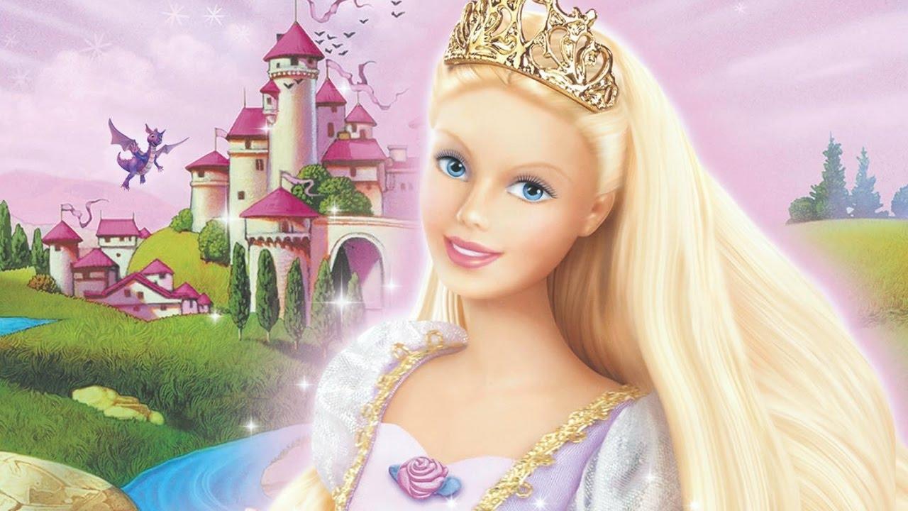 Barbie as Rapunzel Background