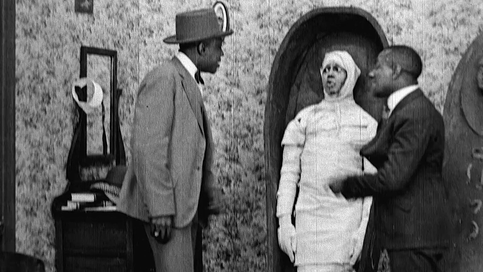 Mercy, the Mummy Mumbled Background