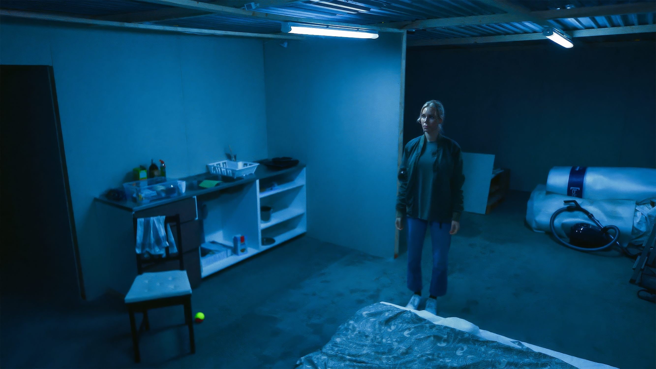 The Bunker Woman Background