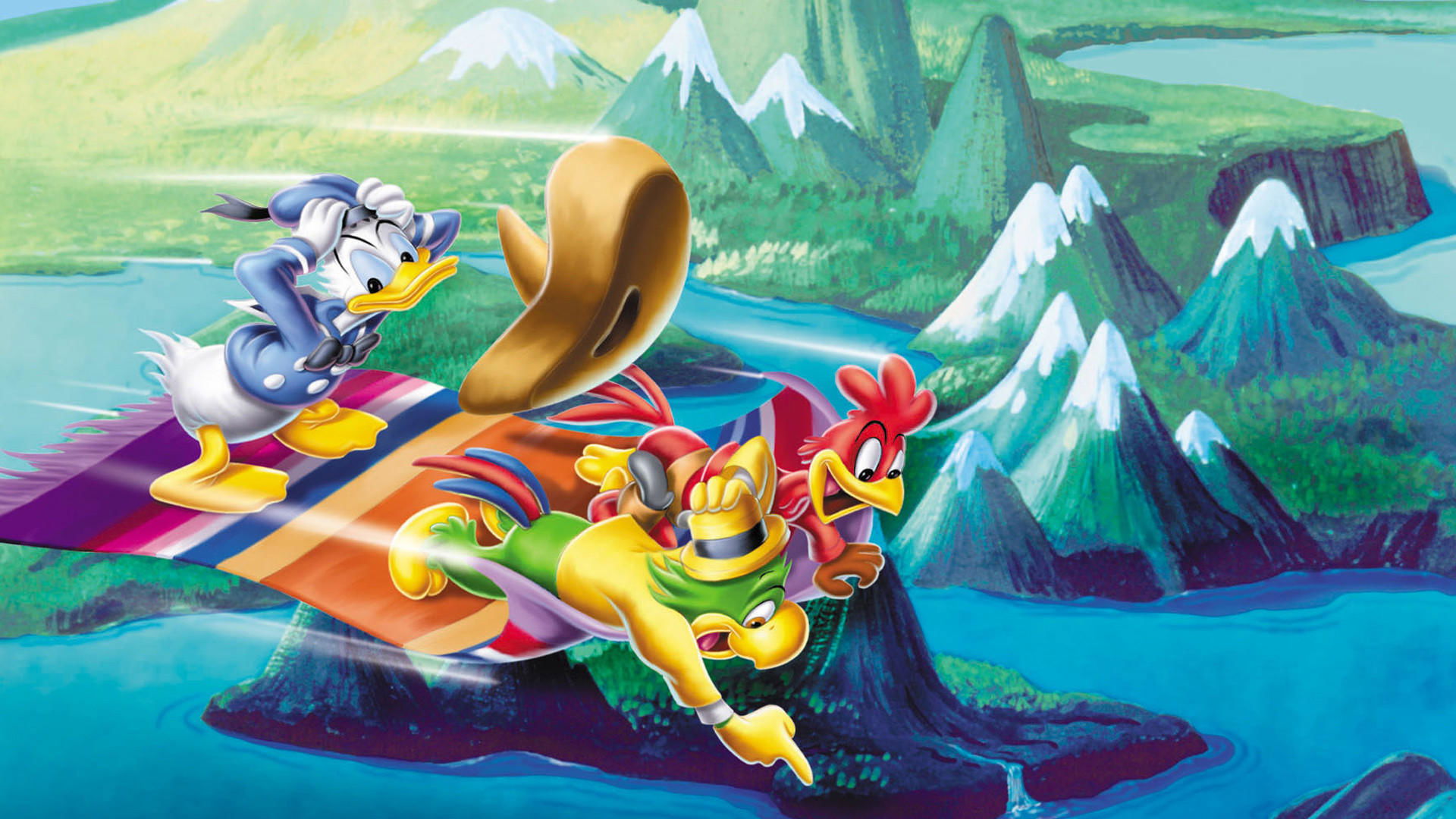 The Three Caballeros Background
