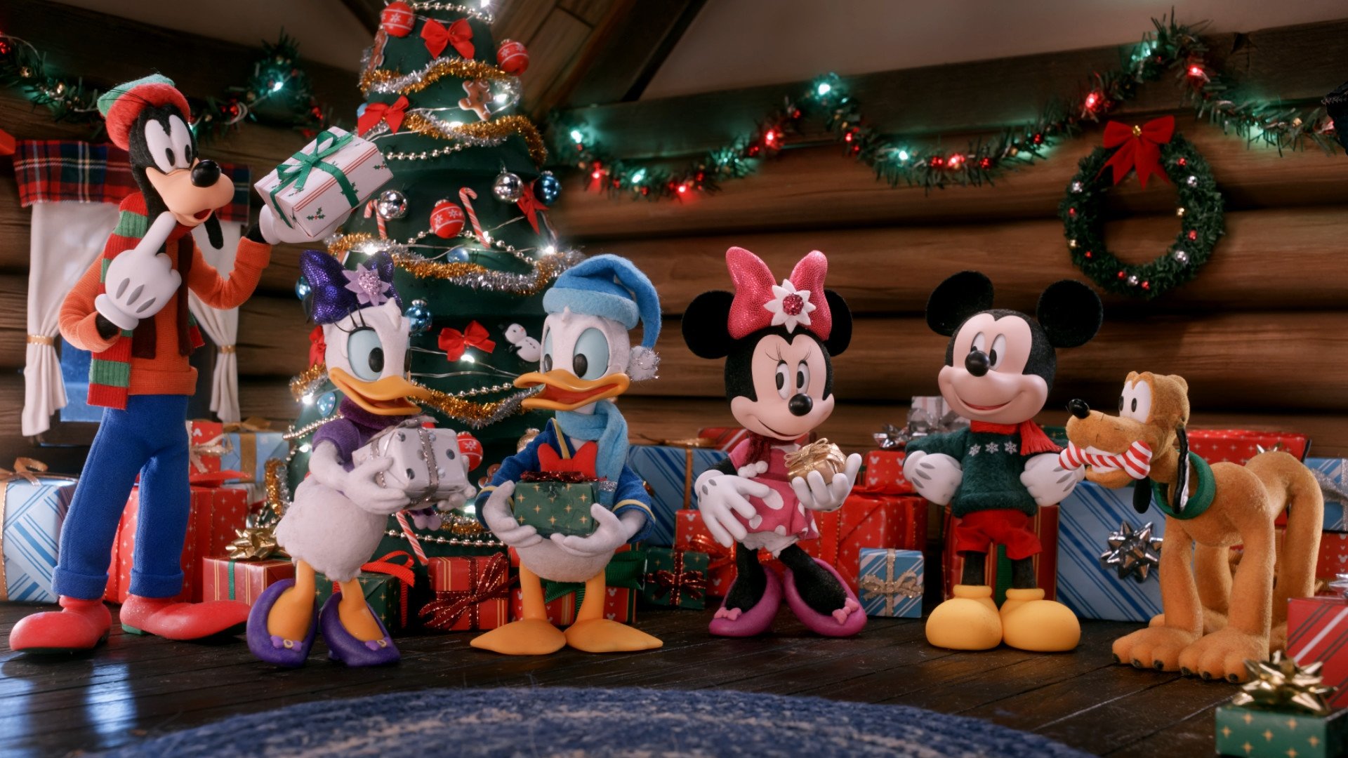 Mickey's Christmas Tales Background