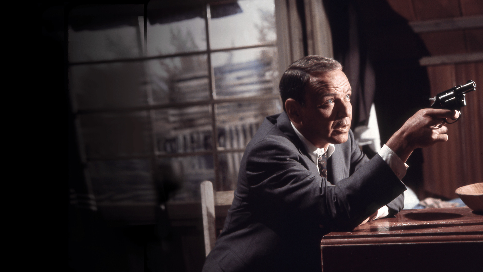 Lady in Cement Background