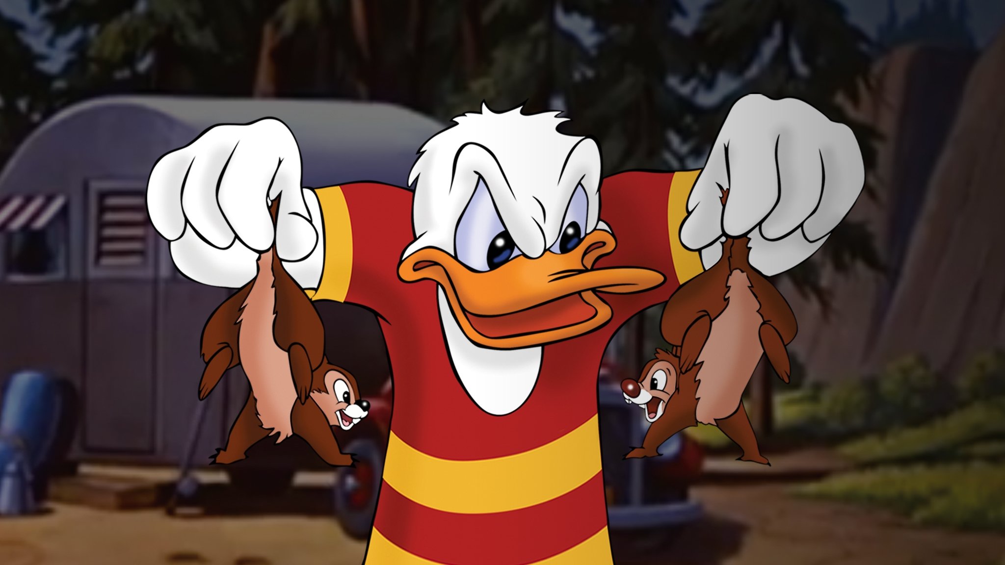 Trailer Horn Background