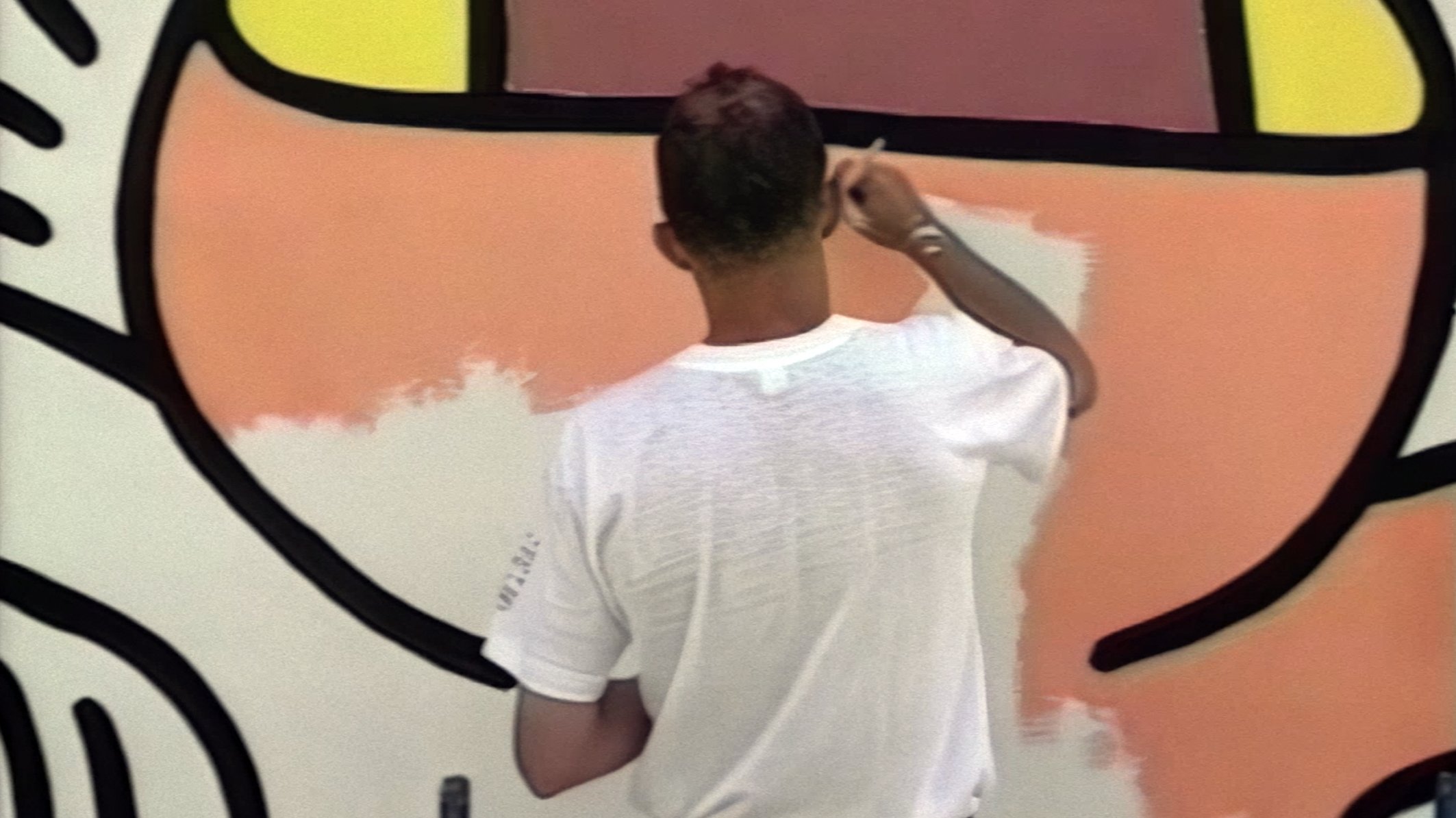 The Universe of Keith Haring Background