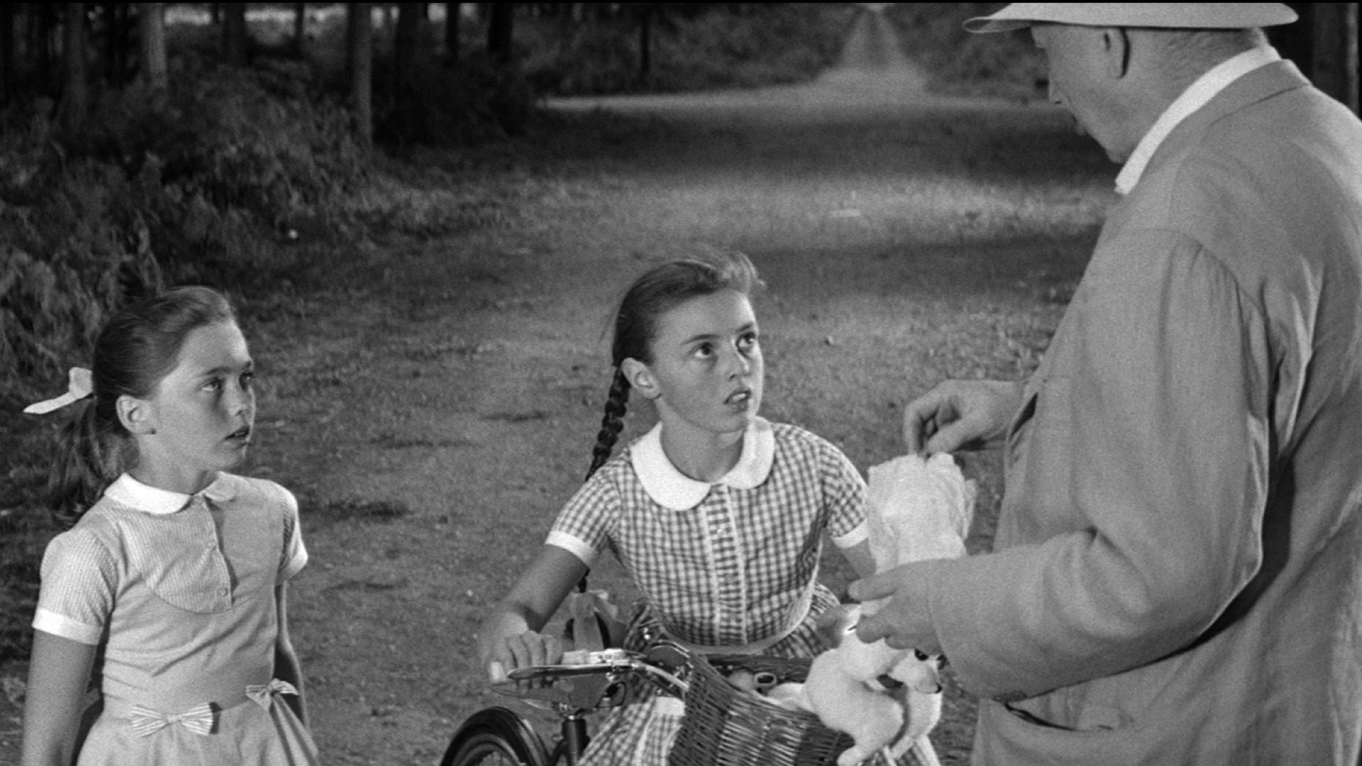 Never Take Sweets from a Stranger Background