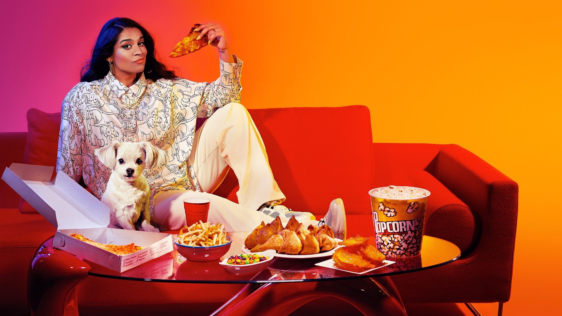 A Little Late with Lilly Singh Background