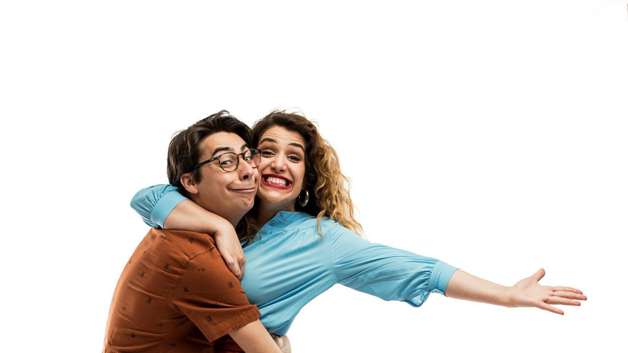 Un mondo sotto social Background