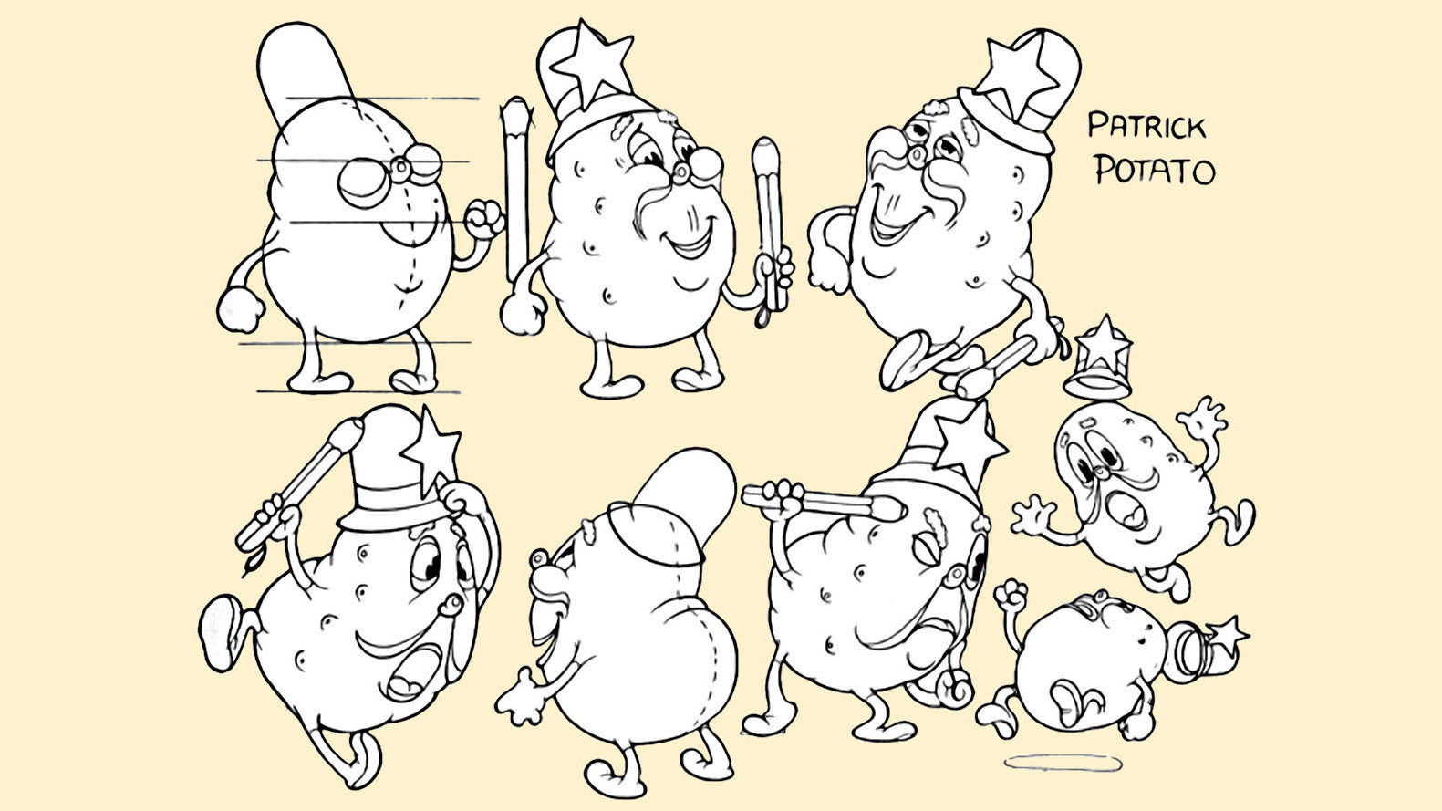 The Fresh Vegetable Mystery Background