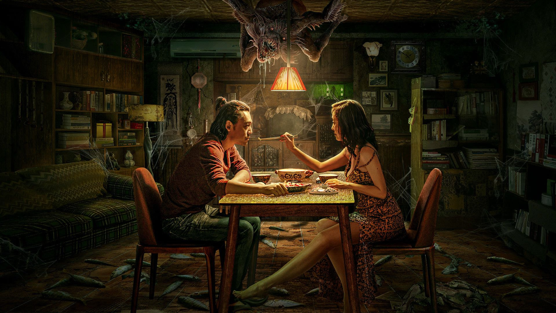 A Night of Soul Turning Background