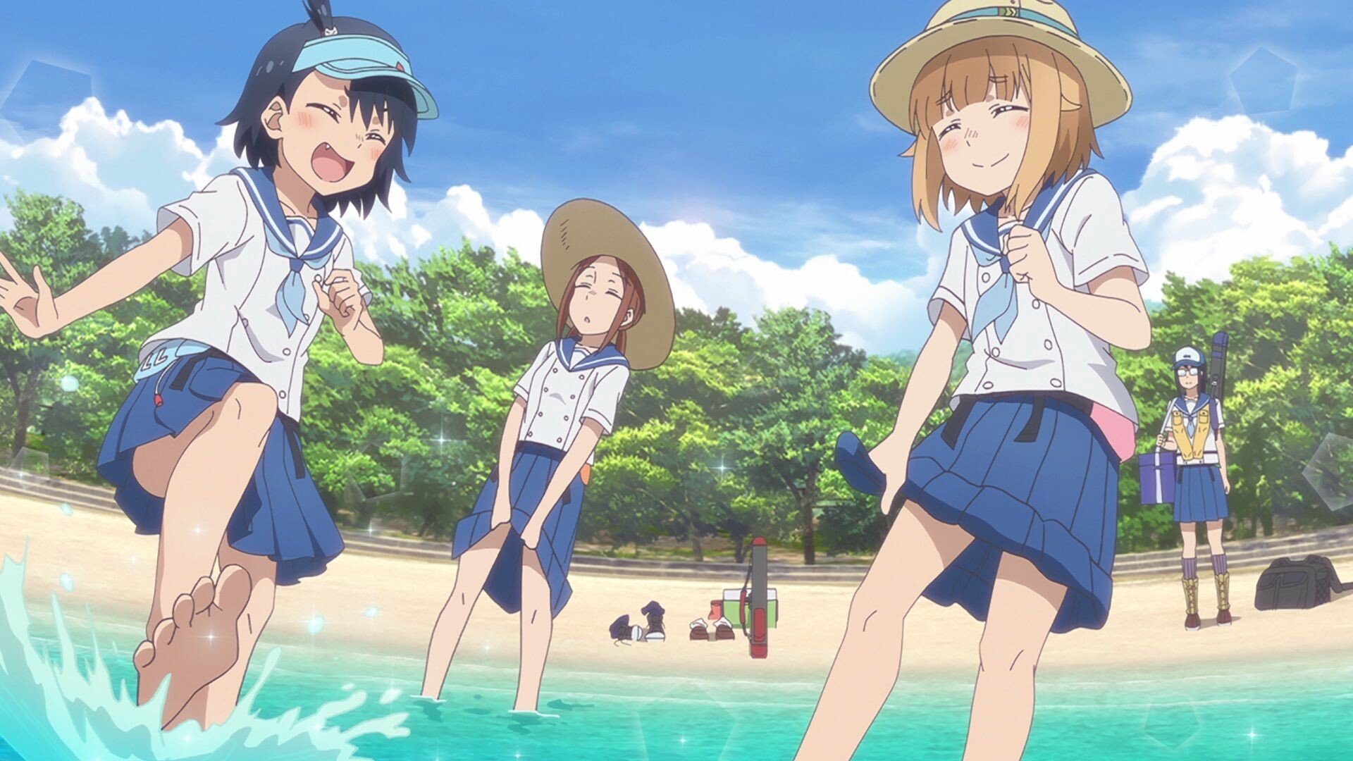 Diary of Our Days at the Breakwater Background