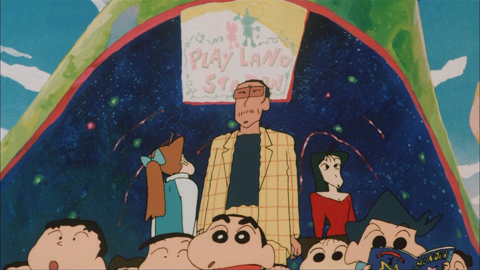 Crayon Shin-chan: Great Adventure In Henderland Background