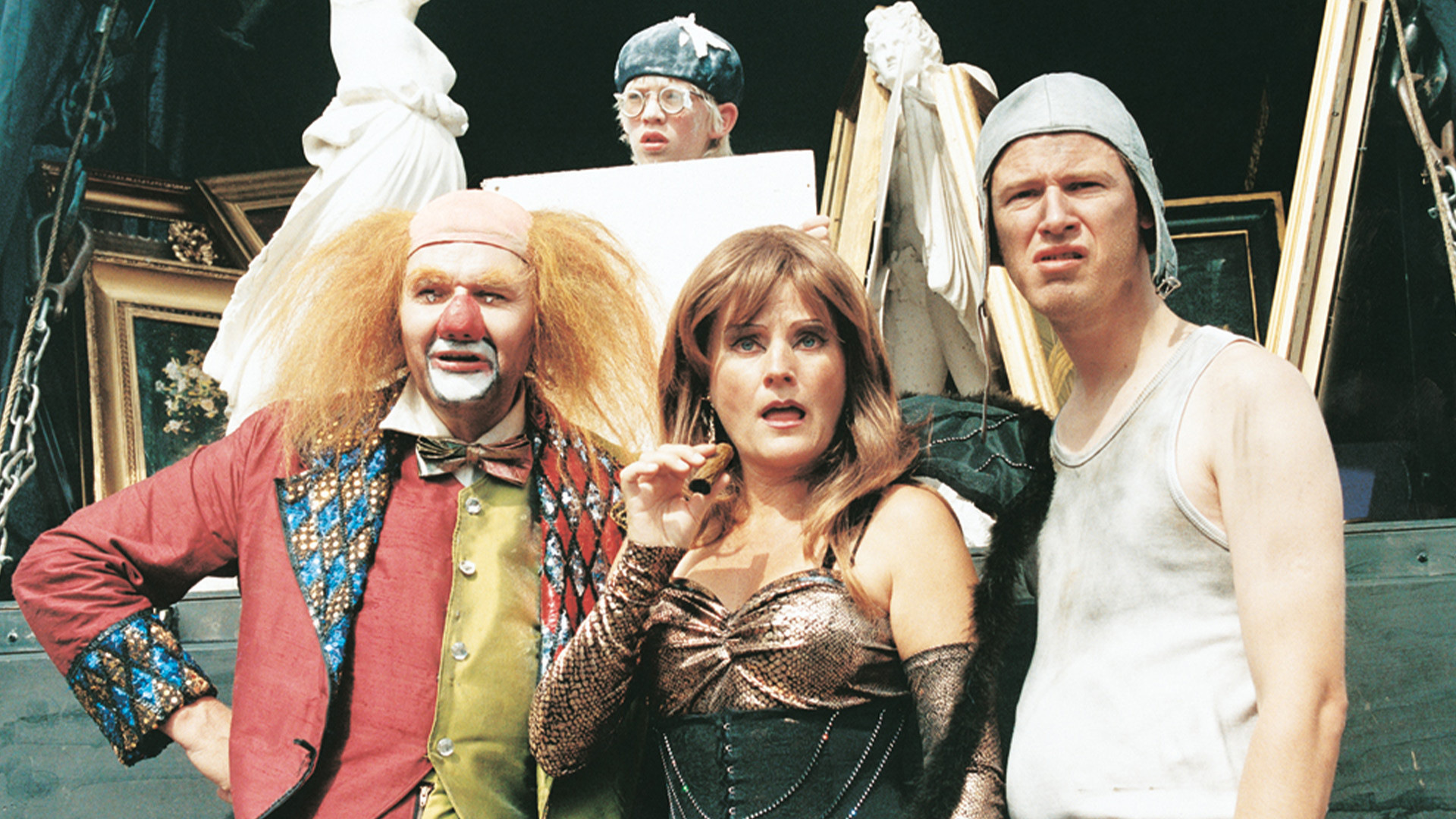 Young Jönsson Gang Showing Off Background