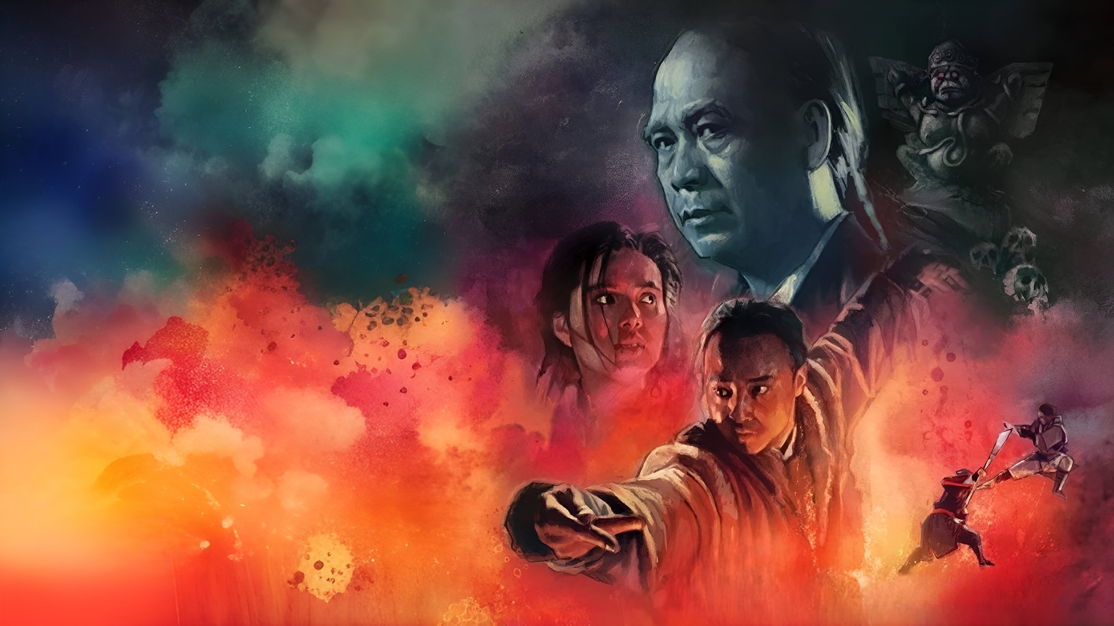 Burning Paradise Background