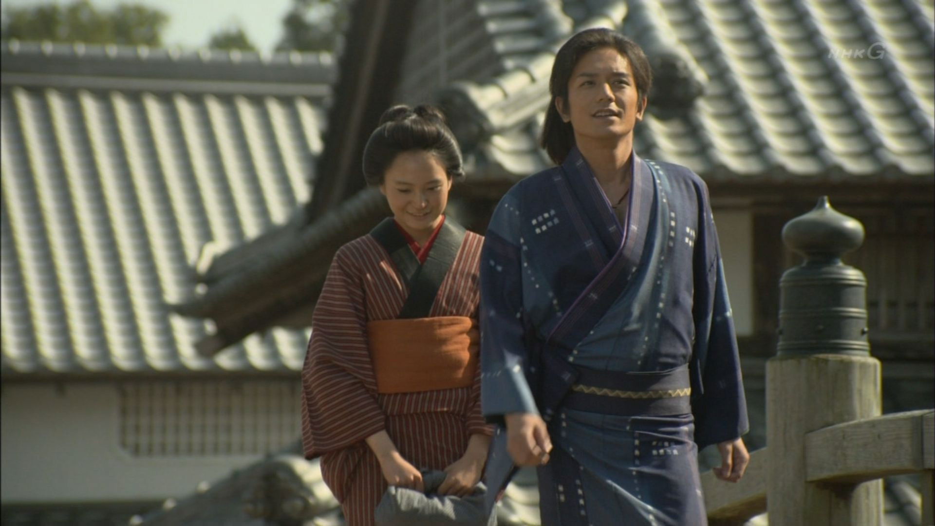 Nezumi-Kozo, Running Around Edo Background