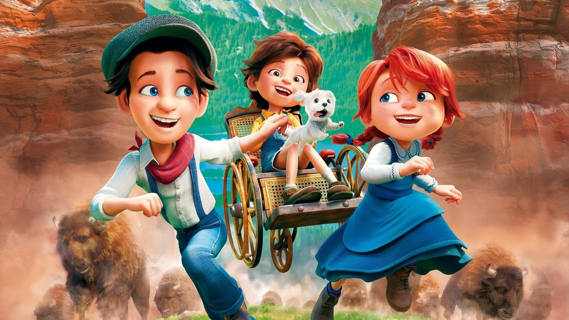 Buffalo Kids Background