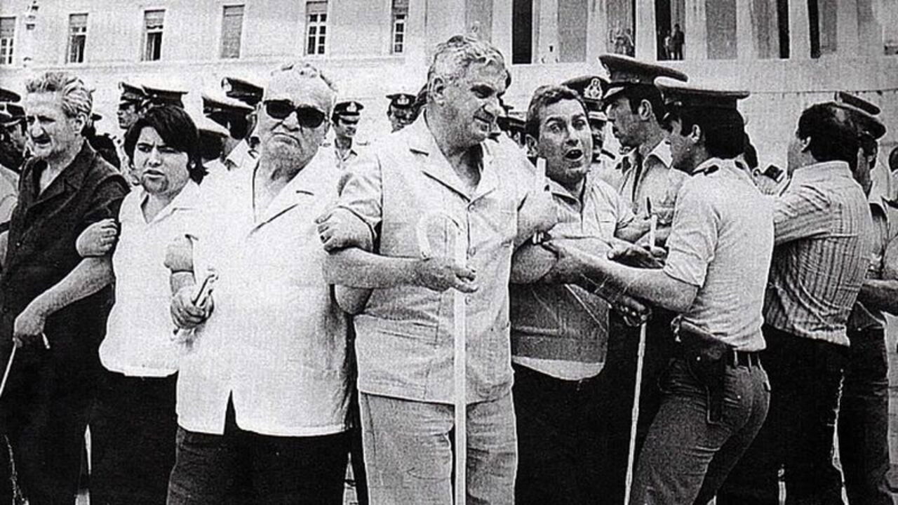 The Struggle of the Blind Background